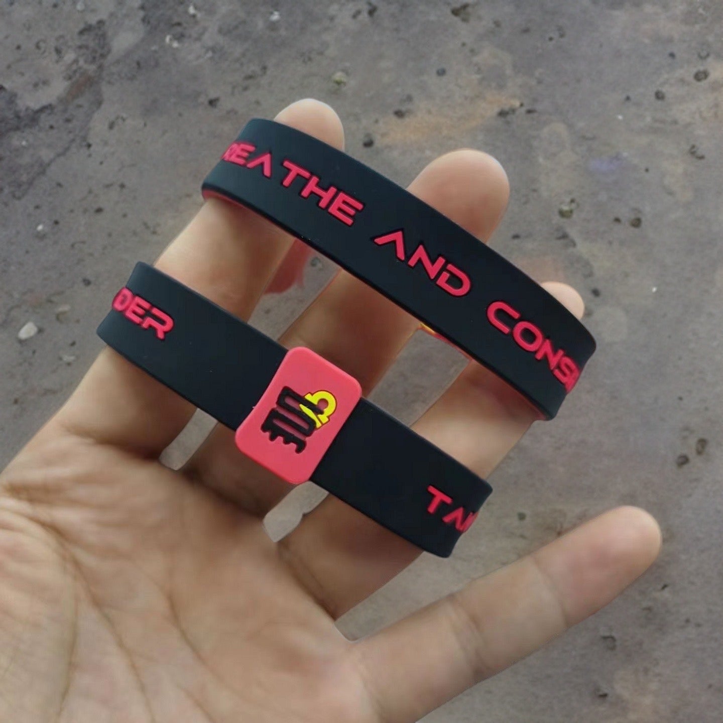 Just Breathe Wristband